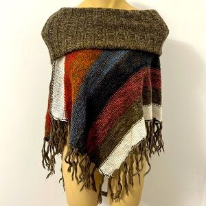 BNWOT Fringe Poncho